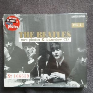 NWT Rare Beatles Interview CD; Unopened